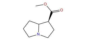 (1S)-Methyl hexahydro-1H-pyrrolizine-1-carboxylate